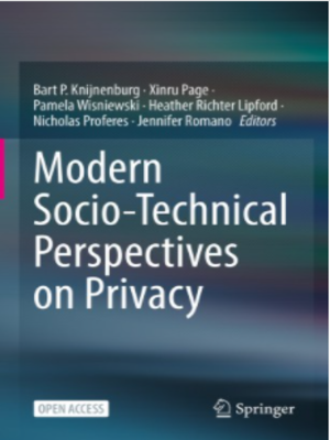 cover image of Modern Socio-Technical Perspectives on Privacy
